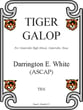 Tiger Galop Concert Band sheet music cover